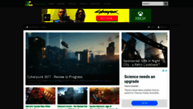 What Ausgamers.com website looked like in 2020 (3 years ago)