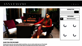 What Annafasano.com.br website looked like in 2020 (4 years ago)