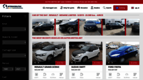 What Autos-motos.net website looked like in 2020 (5 years ago)