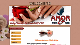 What Amornailsandspa.com website looked like in 2020 (3 years ago)