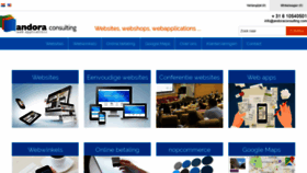 What Andoraconsulting.com website looked like in 2020 (3 years ago)