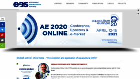 What Aquaeas.eu website looked like in 2020 (3 years ago)