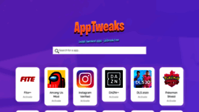 What Apptweaks.net website looked like in 2020 (3 years ago)