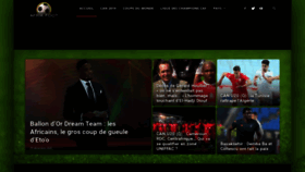 What Afrik-foot.com website looked like in 2020 (3 years ago)