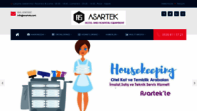 What Asartek.com website looked like in 2020 (3 years ago)