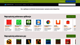 What Androidlista.pl website looked like in 2020 (3 years ago)