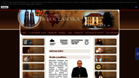What Archidiecezja.wroc.pl website looked like in 2020 (3 years ago)