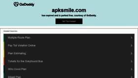 What Apksmile.com website looked like in 2020 (4 years ago)
