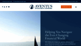 What Aventusadvisors.com website looked like in 2020 (3 years ago)