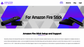 What Amazon-fire-stick.com website looked like in 2020 (3 years ago)