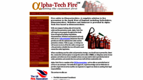 What Alphatechfire.com website looked like in 2020 (3 years ago)