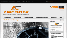 What Aircenter.ch website looked like in 2020 (3 years ago)