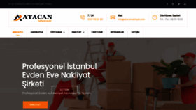What Atacannakliyat.com website looked like in 2020 (3 years ago)