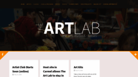 What Artlabindy.com website looked like in 2020 (3 years ago)
