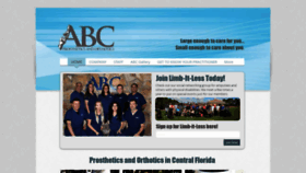 What Abcamputee.com website looked like in 2020 (3 years ago)