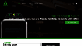 What Ameriglo.com website looked like in 2020 (3 years ago)
