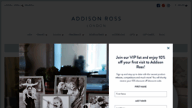 What Addisonrossusa.com website looked like in 2020 (3 years ago)