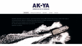 What Ak-ya.com website looked like in 2020 (3 years ago)