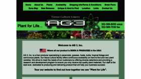 What Ag3inc.com website looked like in 2020 (3 years ago)