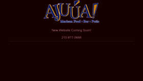 What Ajuua.net website looked like in 2020 (3 years ago)