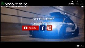 What Armytrix.com website looked like in 2020 (3 years ago)