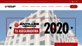 What Antillesinsurance.com website looked like in 2020 (3 years ago)
