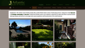 What Atlanticlawnandgarden.com website looked like in 2020 (3 years ago)
