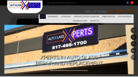 What Autoglassxperts.net website looked like in 2020 (3 years ago)