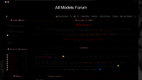 What Amf.cx website looked like in 2020 (3 years ago)