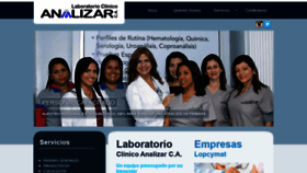 What Analizar.com.ve website looked like in 2020 (3 years ago)