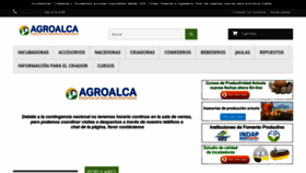 What Agroalca.com website looked like in 2020 (3 years ago)