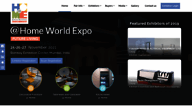What Athomeworldexpo.com website looked like in 2020 (3 years ago)