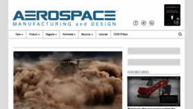 What Aerospacemanufacturinganddesign.com website looked like in 2020 (3 years ago)