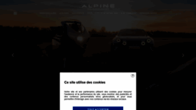 What Alpinecars.com website looked like in 2020 (3 years ago)