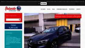 What Autonoleggirolando.it website looked like in 2020 (3 years ago)