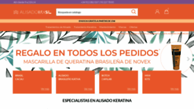 What Alisadobrasil.es website looked like in 2020 (3 years ago)