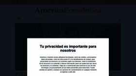 What Americaeconomica.com website looked like in 2020 (3 years ago)
