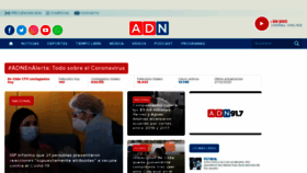What Adn.fm website looked like in 2020 (3 years ago)