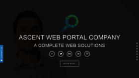 What Ascentwebportal.com website looked like in 2020 (3 years ago)