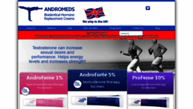 What Andromeds.com website looked like in 2020 (3 years ago)