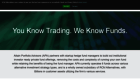 What Attainfunds.com website looked like in 2020 (3 years ago)