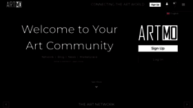 What Artmo.com website looked like in 2020 (3 years ago)