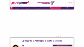 What Astrocentro.com website looked like in 2020 (3 years ago)