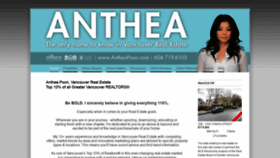 What Antheapoon.com website looked like in 2020 (3 years ago)