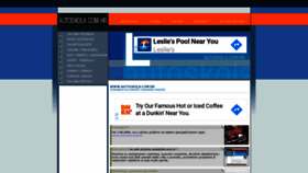 What Autoskola.com.hr website looked like in 2020 (4 years ago)