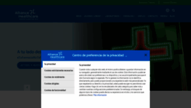 What Alliance-healthcare.es website looked like in 2020 (3 years ago)
