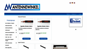 What Antennewinkel.com website looked like in 2020 (3 years ago)