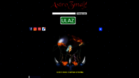 What Astrozmaj.com website looked like in 2021 (3 years ago)