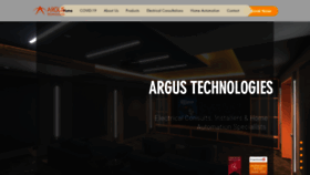 What Argustechnologies.com.au website looked like in 2021 (3 years ago)