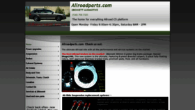 What Allroadparts.com website looked like in 2021 (3 years ago)
